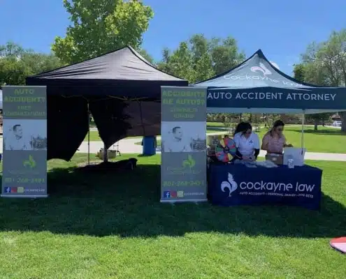 Sidewalk of Fire 2019 event by Cockayne Law Firm