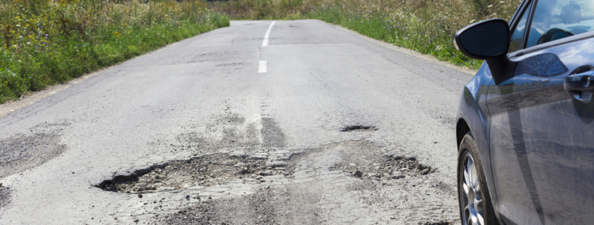 Road Defects Contribute to Car Accidents