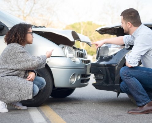Car accident in Utah with damage to vehicles – seek legal help for fair compensation.