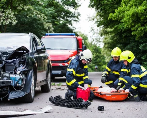 Legal paperwork for truck accident claim handled by Cockayne Law
