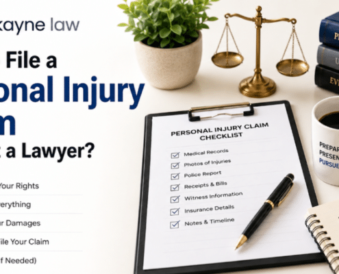 How to File a Personal Injury Claim Without a Lawyer?