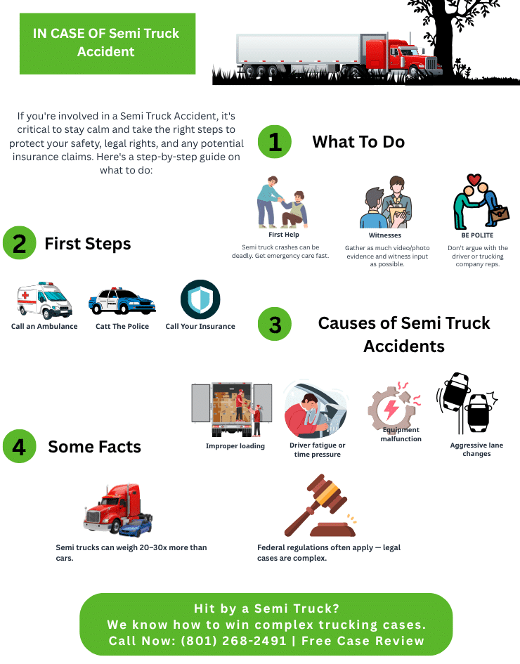 In Case Of Semi Truck Accident
