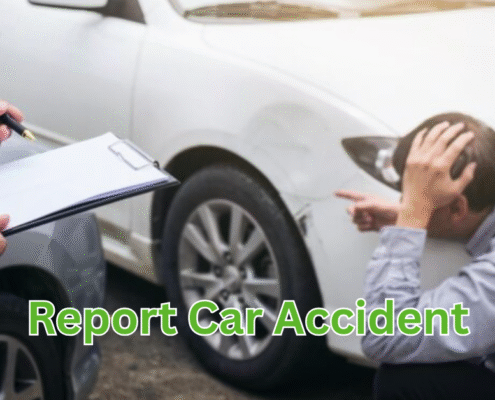 how to report a car accident