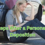 what happens after deposition in a personal injury case