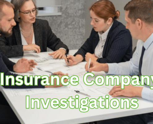 Insurance Company Investigations