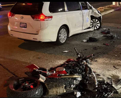 Motorcyclist killed in crash with passenger van in Provo
