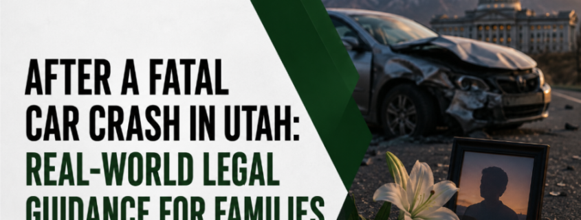 After a Fatal Car Crash in Utah: Real-World Legal Guidance For Families