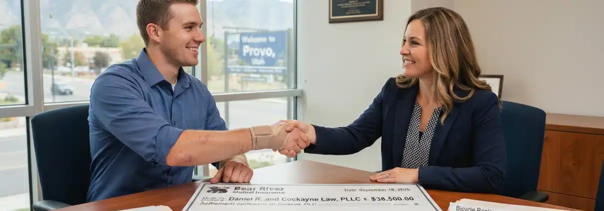 How a Provo Cyclist Recovered $38,500 After a Serious Crash